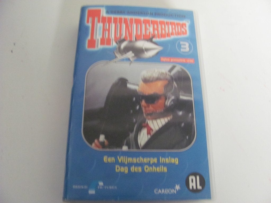 THUNDERBIRDS deel 3 digitaal geremasterede versie, Nederlands ondertiteld, Alle leeftijden, Ophalen of Verzenden, Zo goed als nieuw