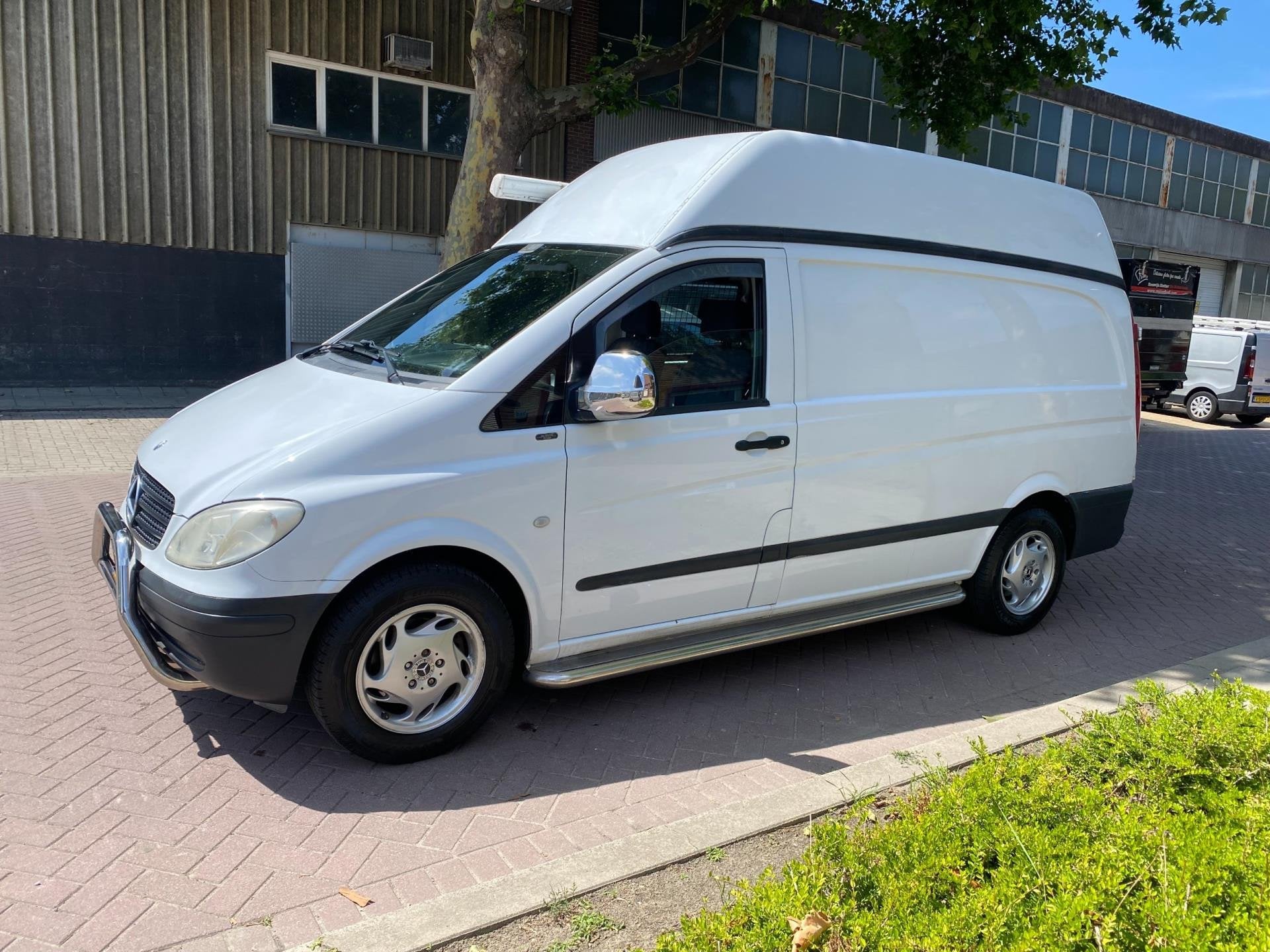 Mercedes-Benz Vito Camper * Airco * Mag Alle Milieu Zones In, Auto's, Gebruikt, Zwart, Wit, Bedrijf