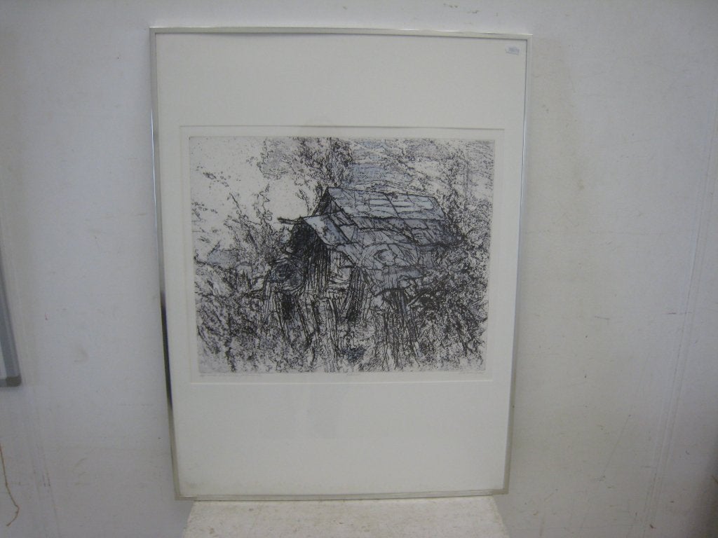 Aquarel van Leo van Sluis, 61x81