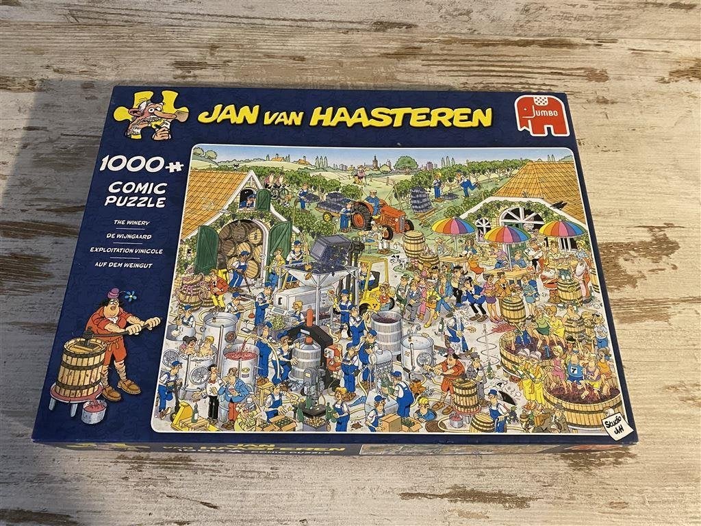 Jan van Haasteren - de wijngaard 1000 stuks [s101], Verzenden, 500 t/m 1500 stukjes, Zo goed als nieuw