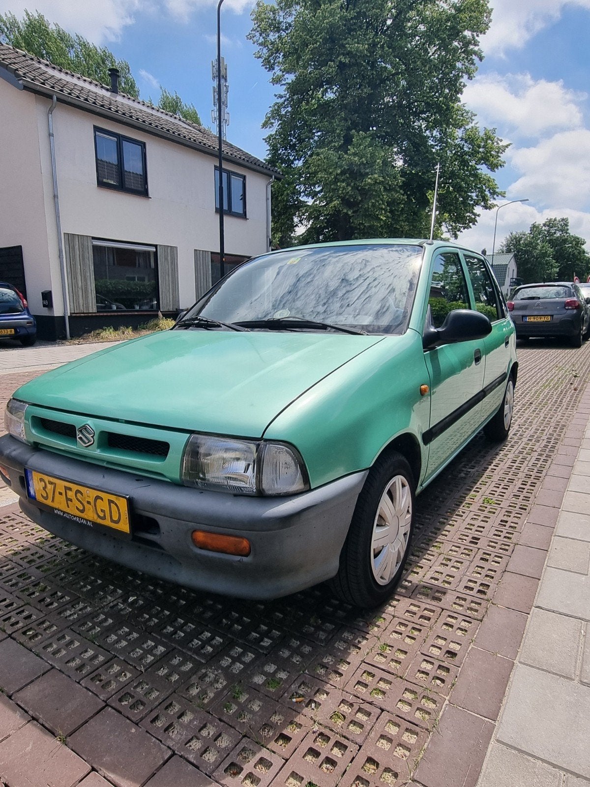 Suzuki Alto *NIEUWE APK* 1.0 GA 5DRS 2000 Groen, Auto's, Voorwielaandrijving, 54 pk, Origineel Nederlands, Handgeschakeld