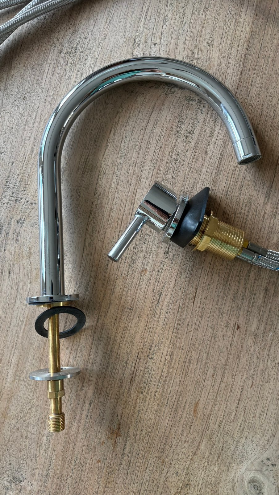 Gessi wastafelkraan chroom, Ophalen of Verzenden, Zo goed als nieuw, Kraan