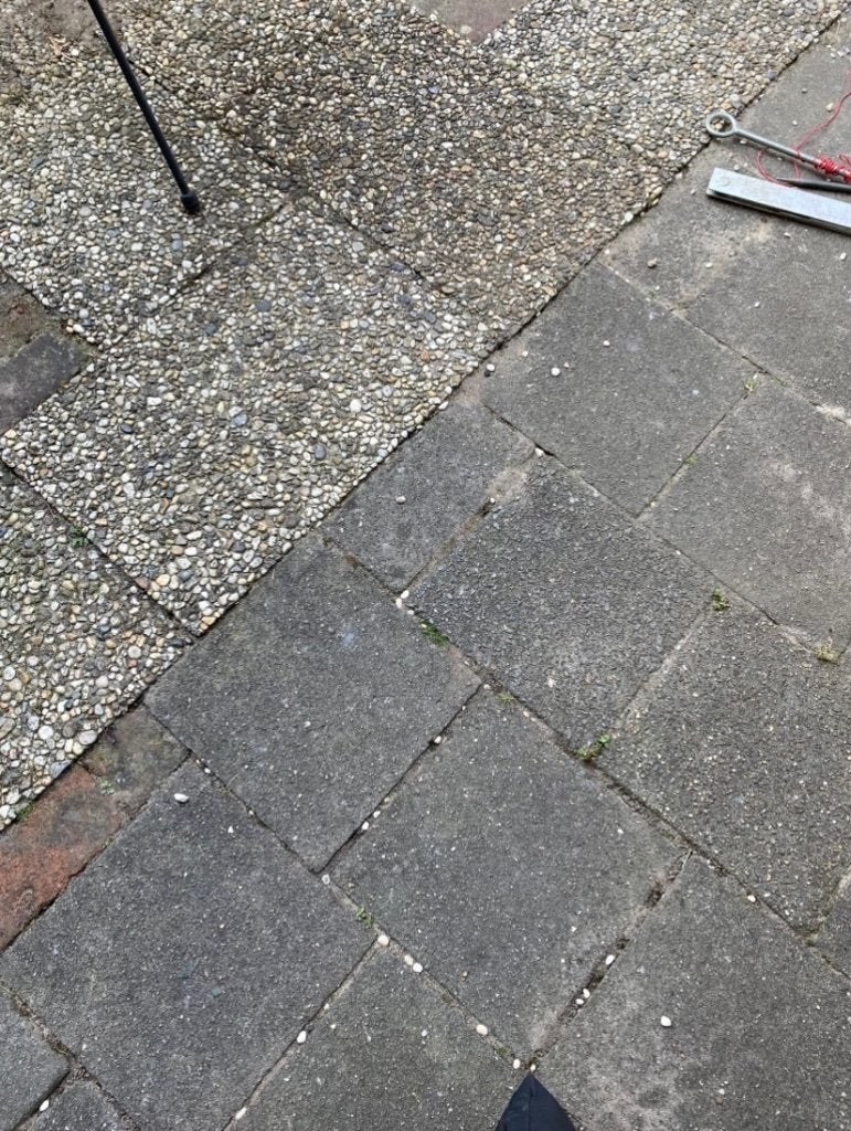 Grind tegels gratis, Ophalen, Gebruikt, 10 m² of meer, Grind