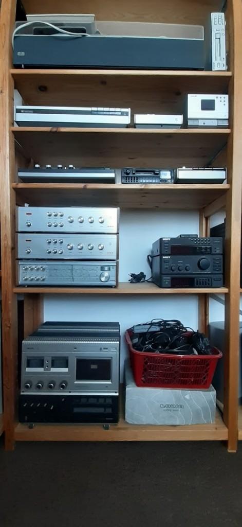 Grote partij audioapparatuur, Ophalen, Gebruikt