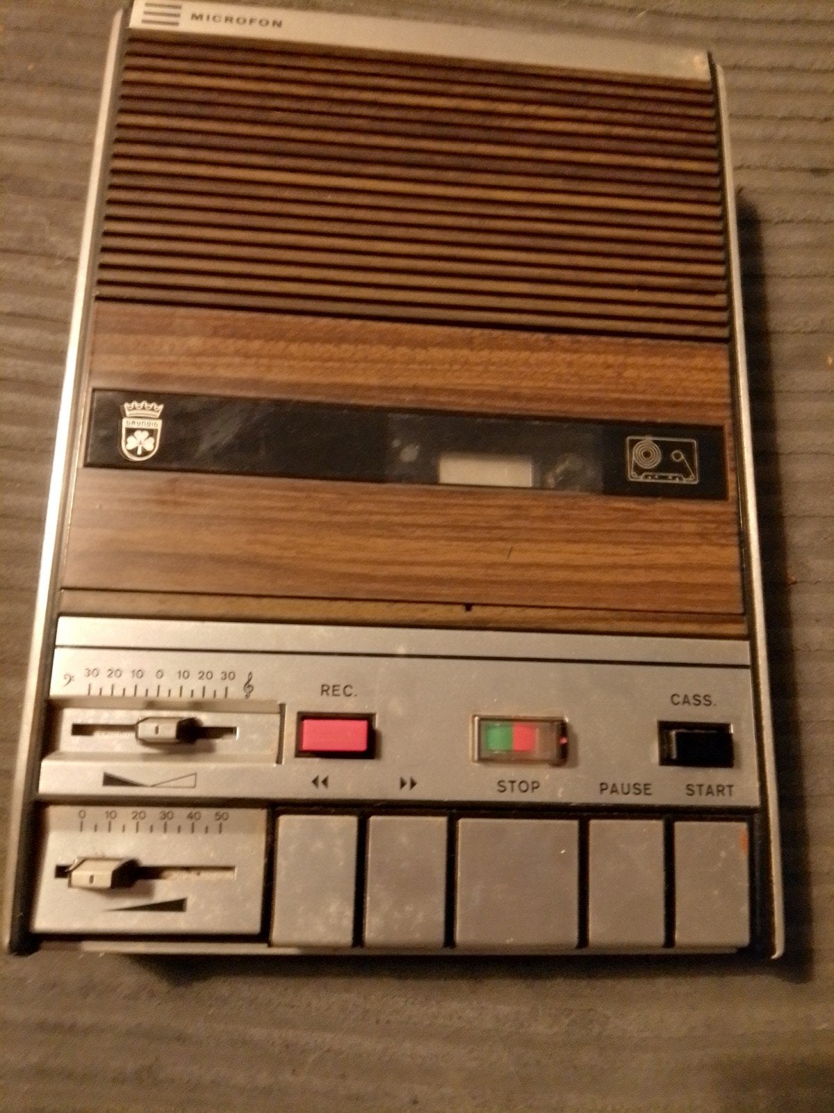 Vintage Bandrecorder - Microfon, Audio, Tv en Foto, Bandrecorders, Ophalen, Bandrecorder