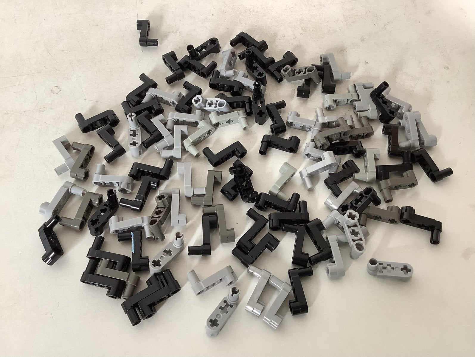 Lego Technic Liftarm Modified Crank / Pin 1x3 - Axle Holes, Ophalen of Verzenden, Gebruikt, Losse stenen, Lego