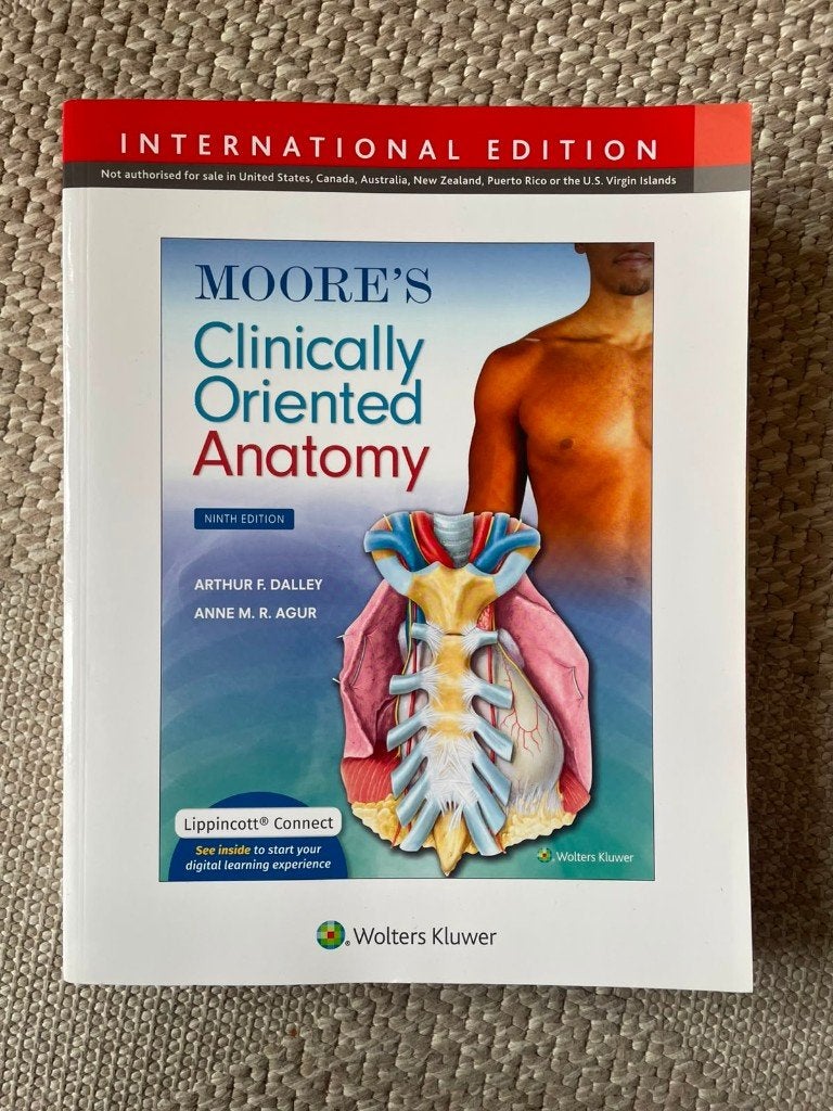 Moore's Clinically Oriented Anatomy - 9e editie, Boeken, Ophalen of Verzenden, Arthur F. Dalley, Anne M.R. Agur, Beta, WO