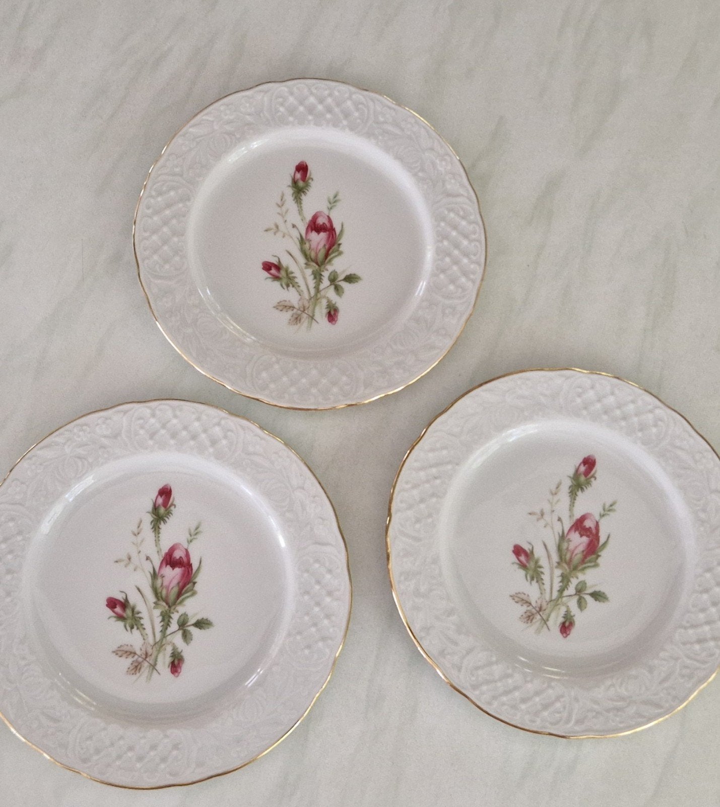 3 schoteltjes met wilde rose van Bavaria Schumann Arzberg, Ophalen of Verzenden