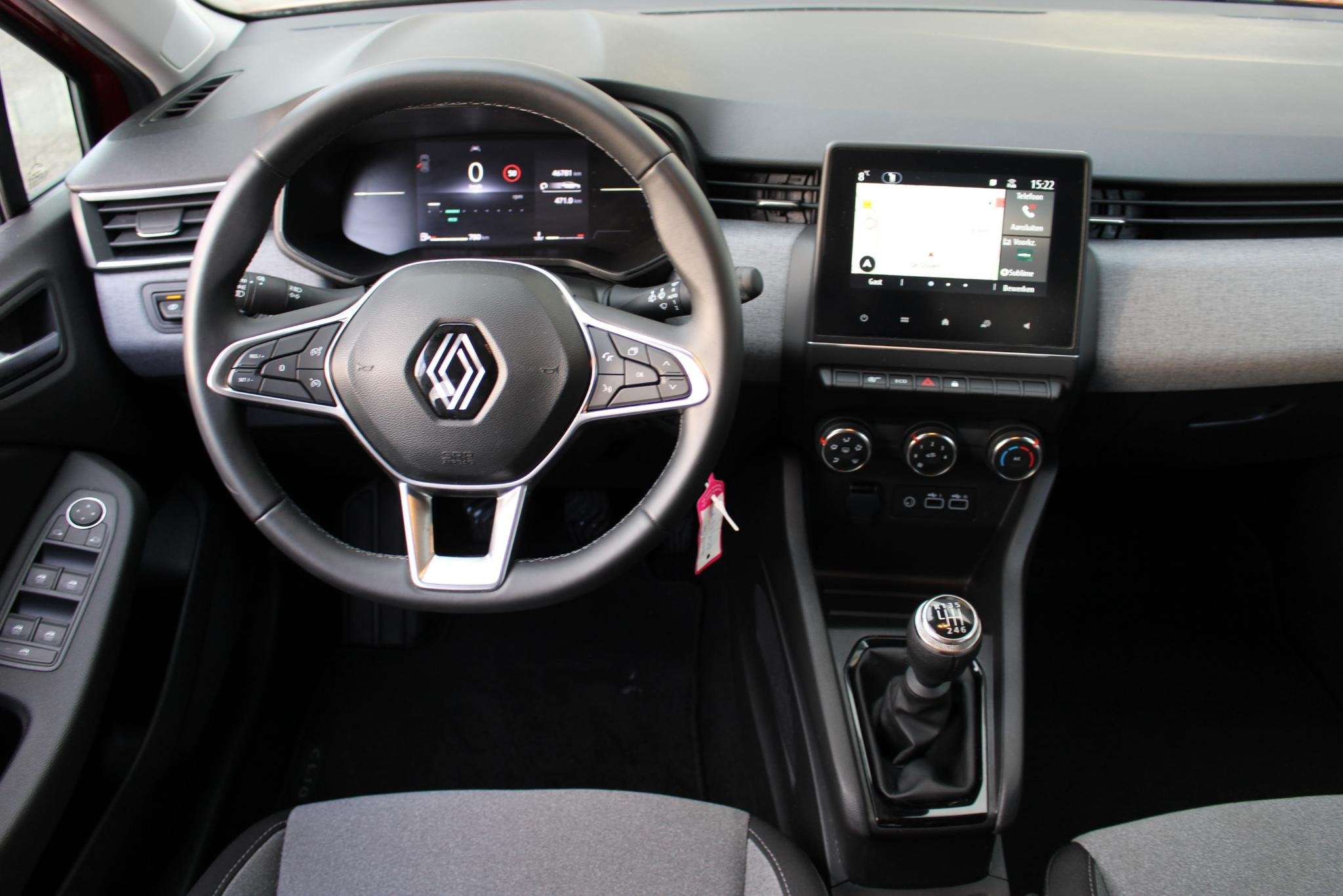 Renault Clio 1.0 TCe 90 GPF evolution | Achteruitrij camera, Auto's, Stof, Gebruikt, Met garantie (alle), Bedrijf