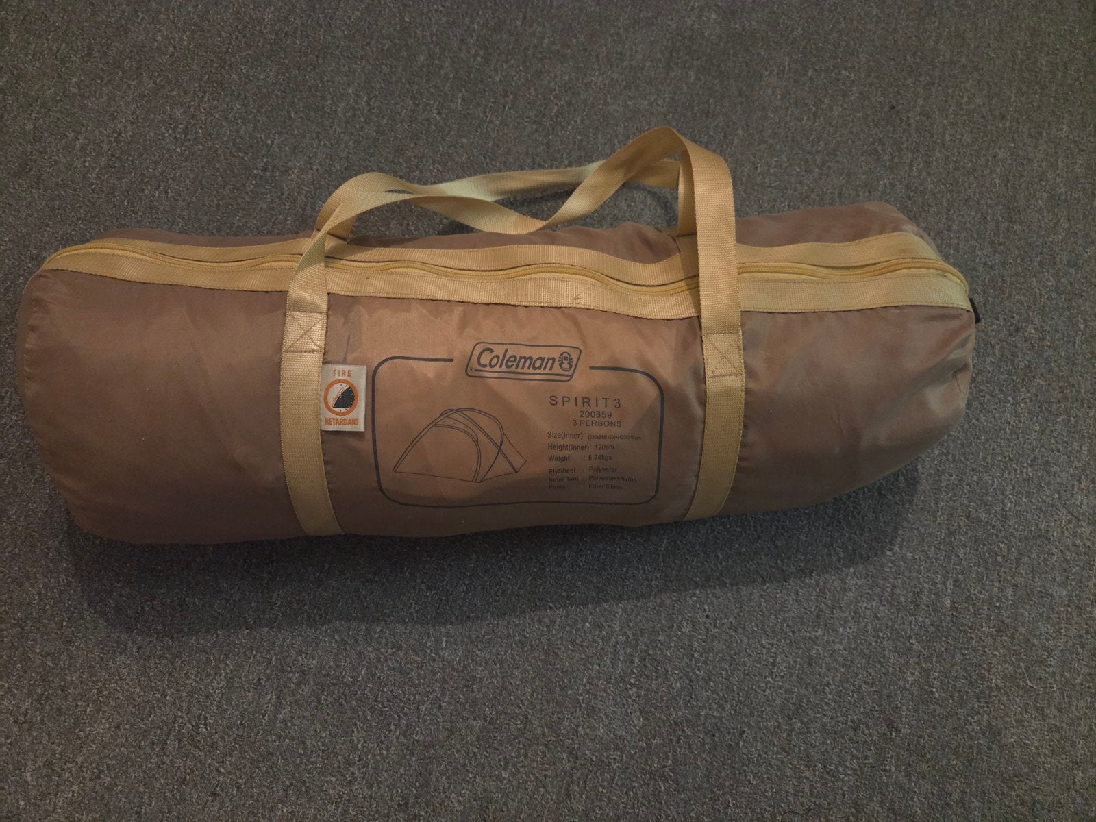 Coleman Spirit 3 tent - Compacte 3-persoons koepeltent, Ophalen of Verzenden