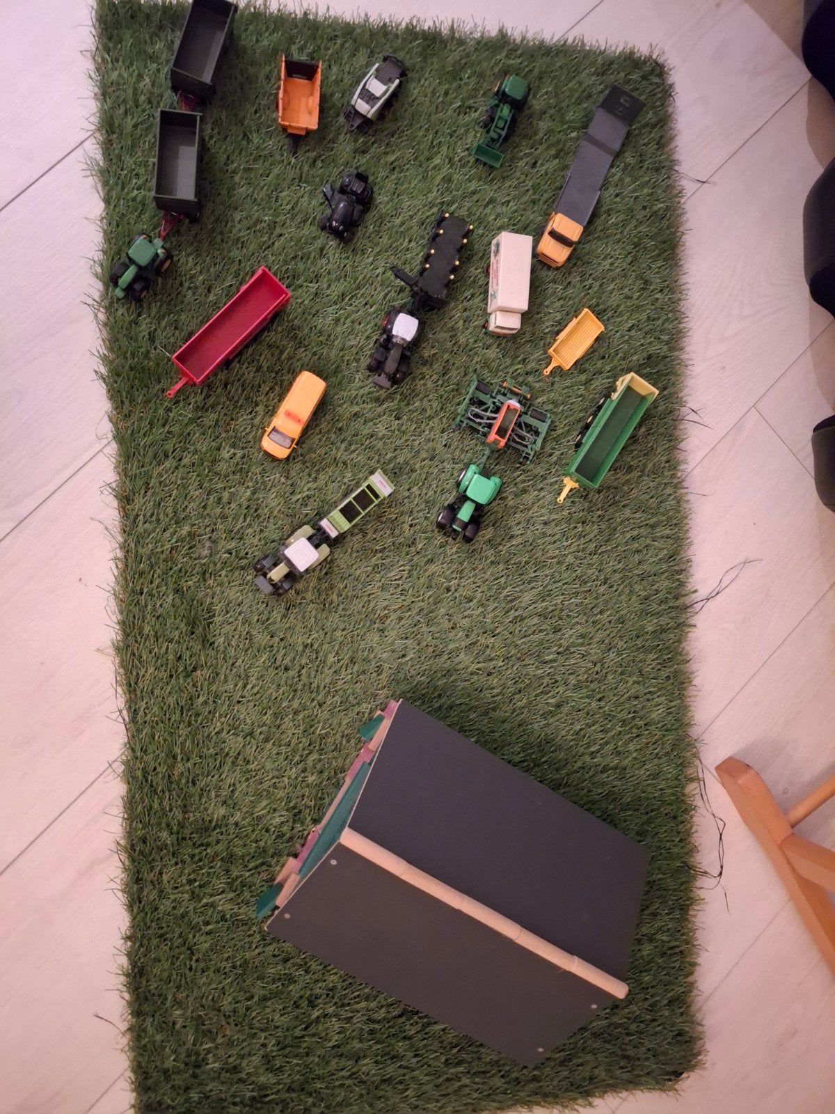 Siku Miniatuur Voertuigen met Koeienstal en Koeien, Ophalen of Verzenden, Gebruikt