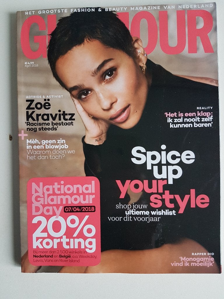 Glamour april 2018, Boeken, Tijdschriften en Kranten, Ophalen of Verzenden