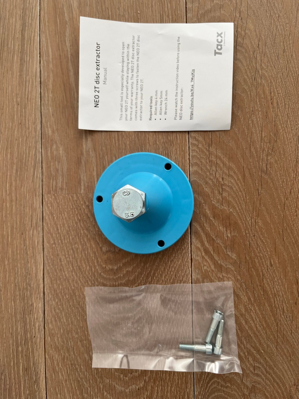 Tacx NEO 2T disc extractor - Nieuw, Sport en Fitness, Ophalen of Verzenden, Nieuw, Overige typen