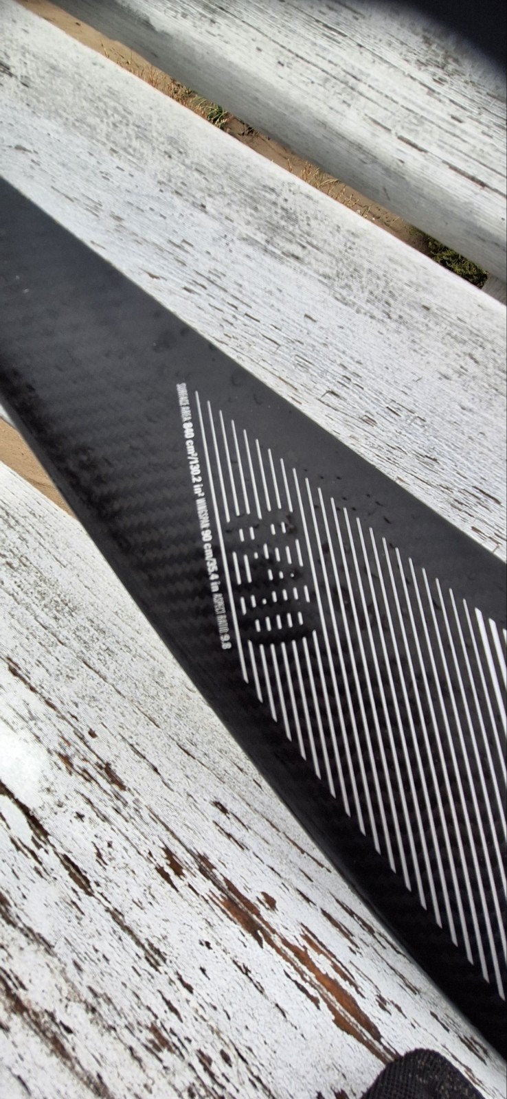 naish HA foil 840, Ophalen of Verzenden, Zo goed als nieuw, Wingsurf-hydrofoil