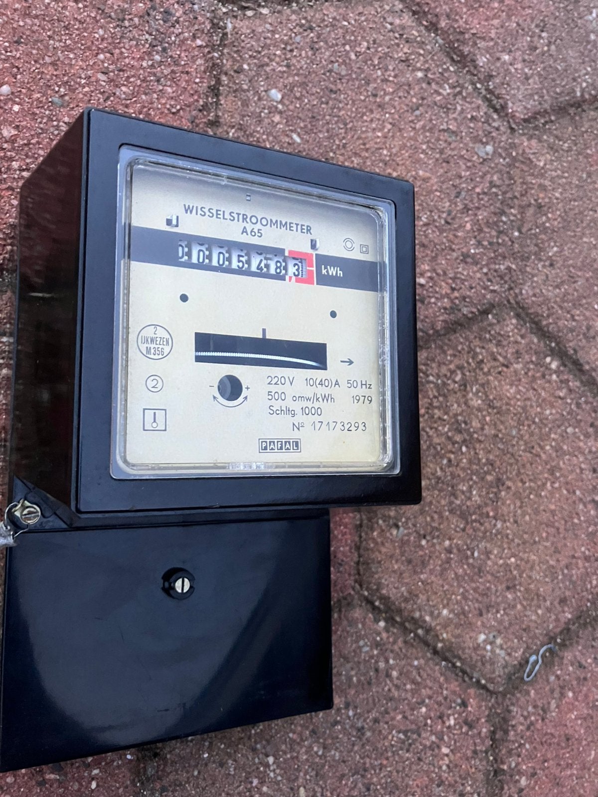 Kwh meter, Ophalen of Verzenden, Zo goed als nieuw, Overige typen