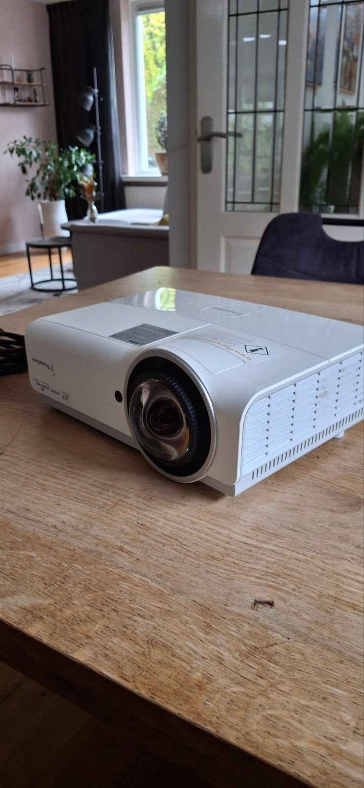 Promethean Beamer met Superlamp en Afstandsbediening, Ophalen of Verzenden, Zo goed als nieuw, DLP, Promethean
