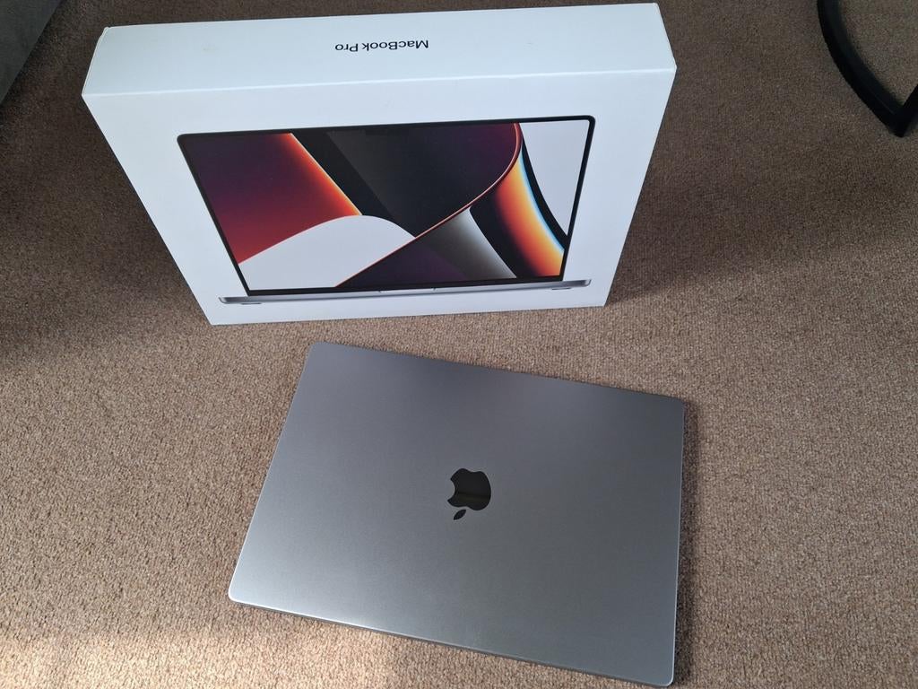 MacBook Pro M1 2021 16 inch - Krachtige Laptop, Computers en Software, Apple Macbooks, Zo goed als nieuw, MacBook Pro, 16 inch
