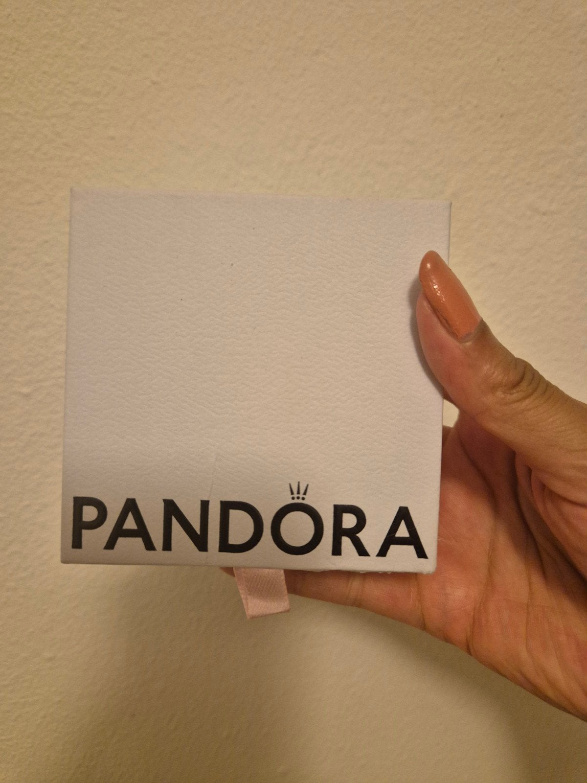 Pandora ketting met vlinder hanger, Sieraden, Tassen en Uiterlijk, Kettingen, Ophalen of Verzenden, Zo goed als nieuw, Met kristal