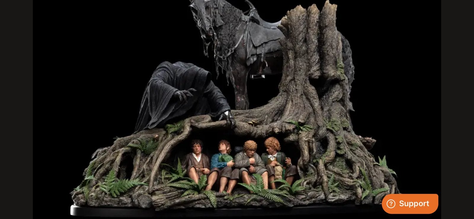 Weta Escape of the Road Lord of the Rings statue, Verzamelen, Ophalen of Verzenden, Nieuw, Beeldje of Buste