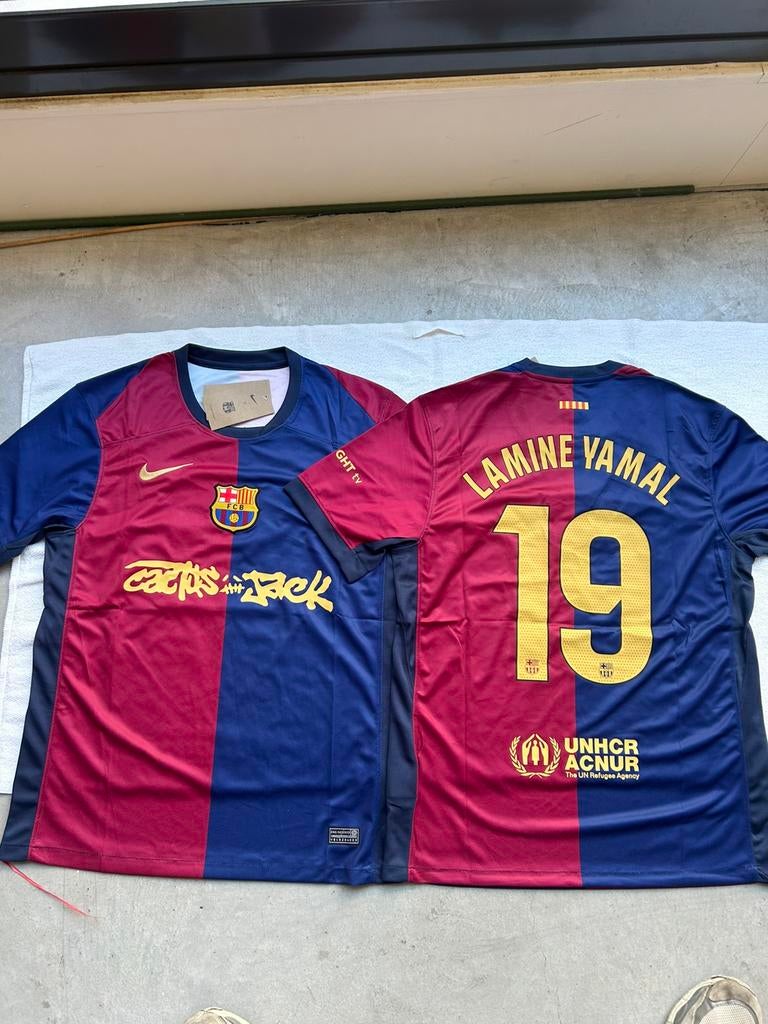 FC Barcelona x Travis Scott Shirt – Lamine Yamal, Ophalen of Verzenden, Nieuw, Shirt