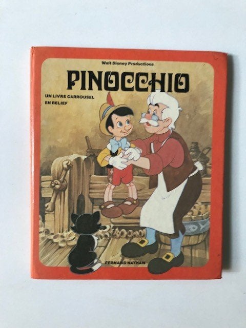 Pinocchio Un livre carrousel , carrousel  pop-up boek, Ophalen of Verzenden, Zo goed als nieuw