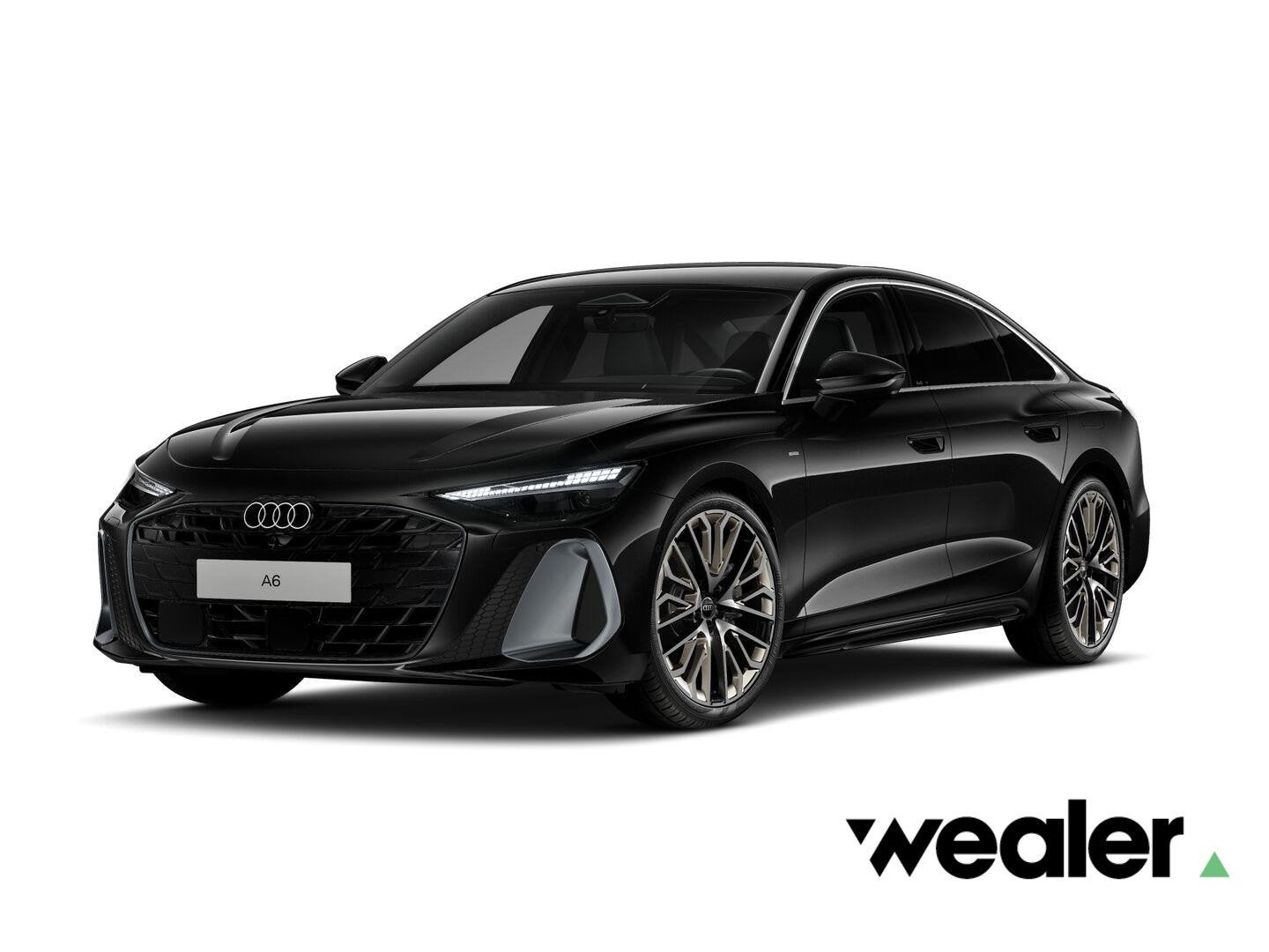 Audi A6 Limousine 2.0 TFSI e S tronic 299 PK | Audi Sport ve, Auto's, Zwart, Bedrijf, Sedan, A6