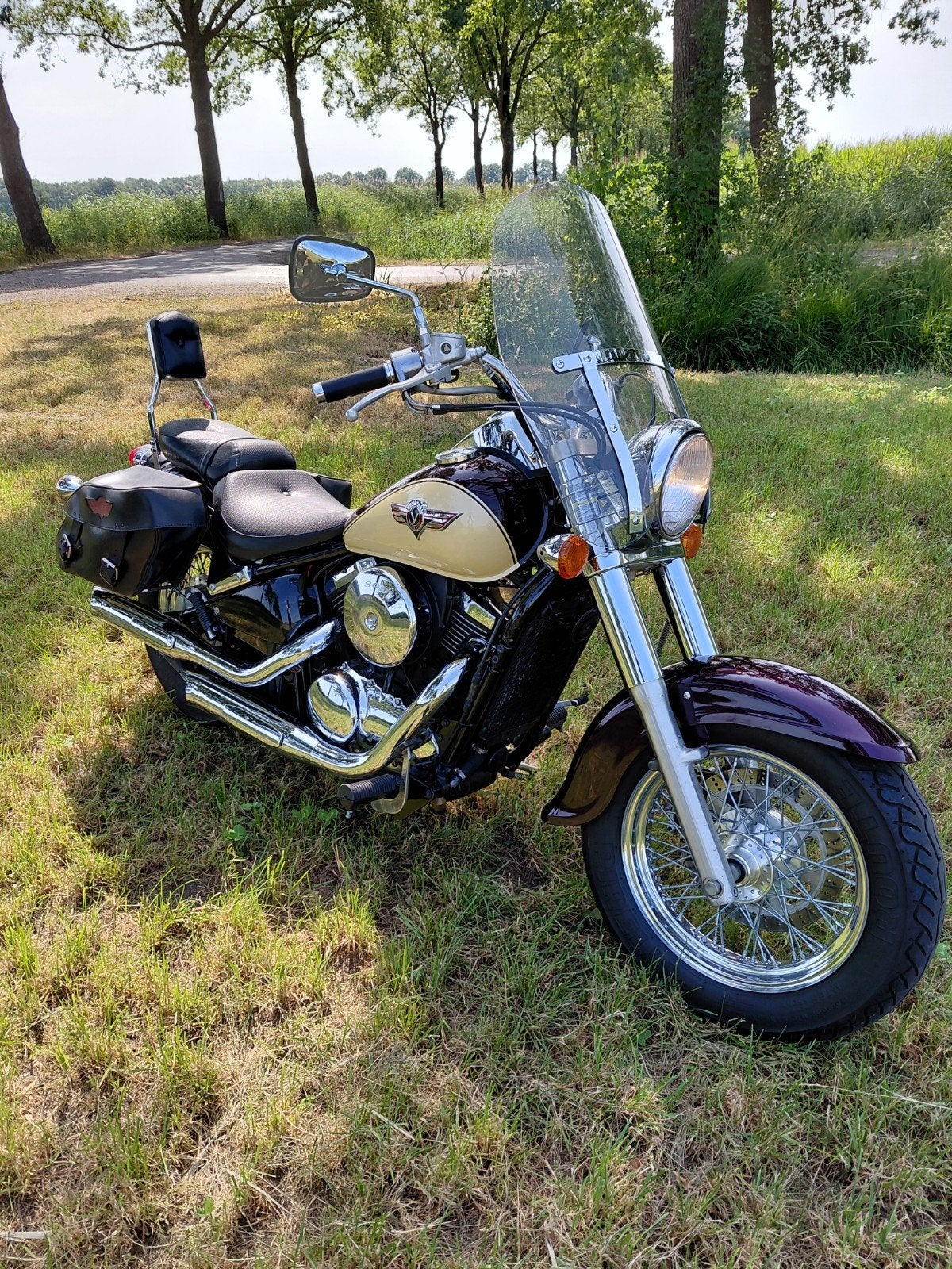 Kawasaki Vulcan 800 Classic - Cruiser met Windscherm, Particulier