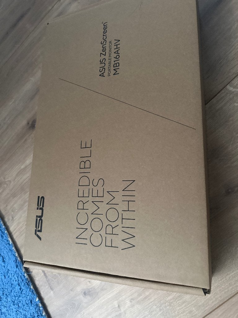 ASUS ZenScreen MB16AHV Draagbare Monitor, Ophalen, IPS, Ingebouwde speakers, Nieuw