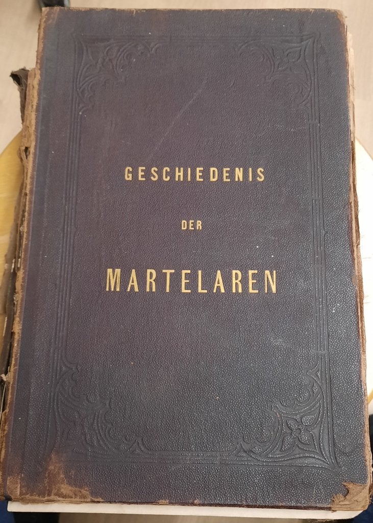 Geschiedenis der martelaren, Swaan, Arnhem, 1868. Opknapper., Gelezen, Diverse auteurs, Ophalen of Verzenden, Christendom | Katholiek