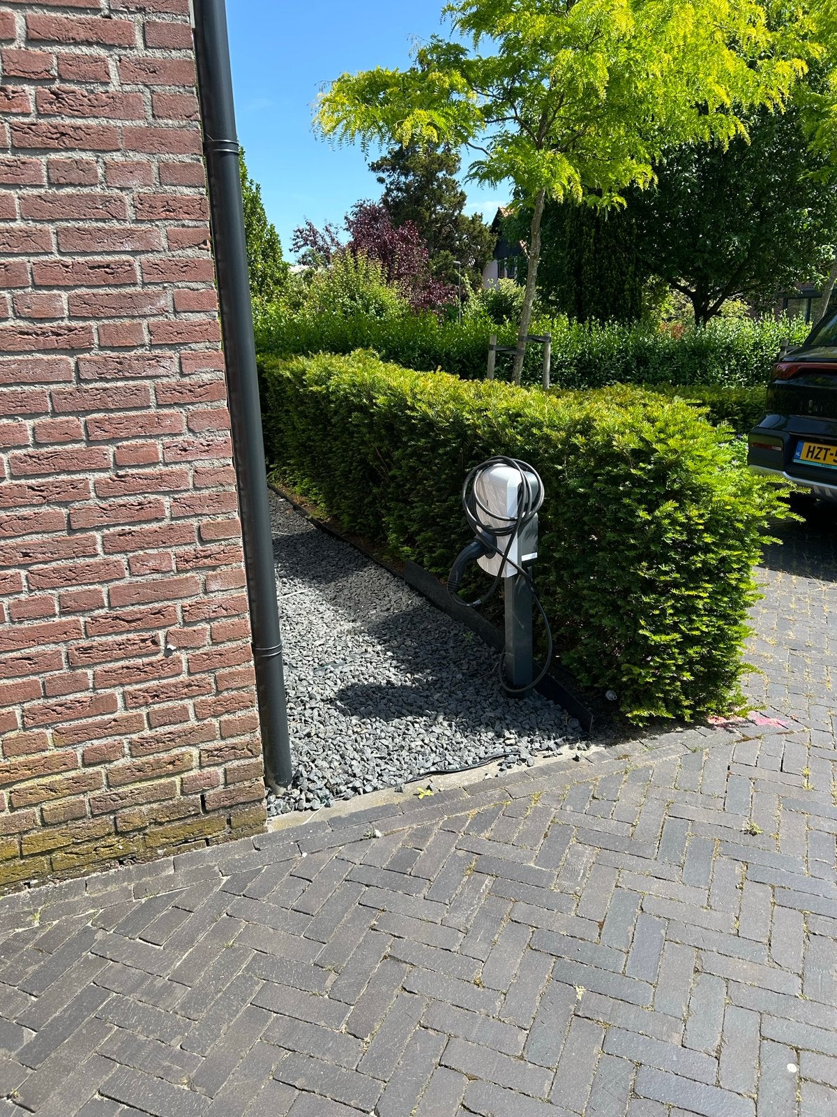 Alfen Eve Single Laadpaal + laadkabel, Ophalen, Zo goed als nieuw, Laadpaal en Laadkabel