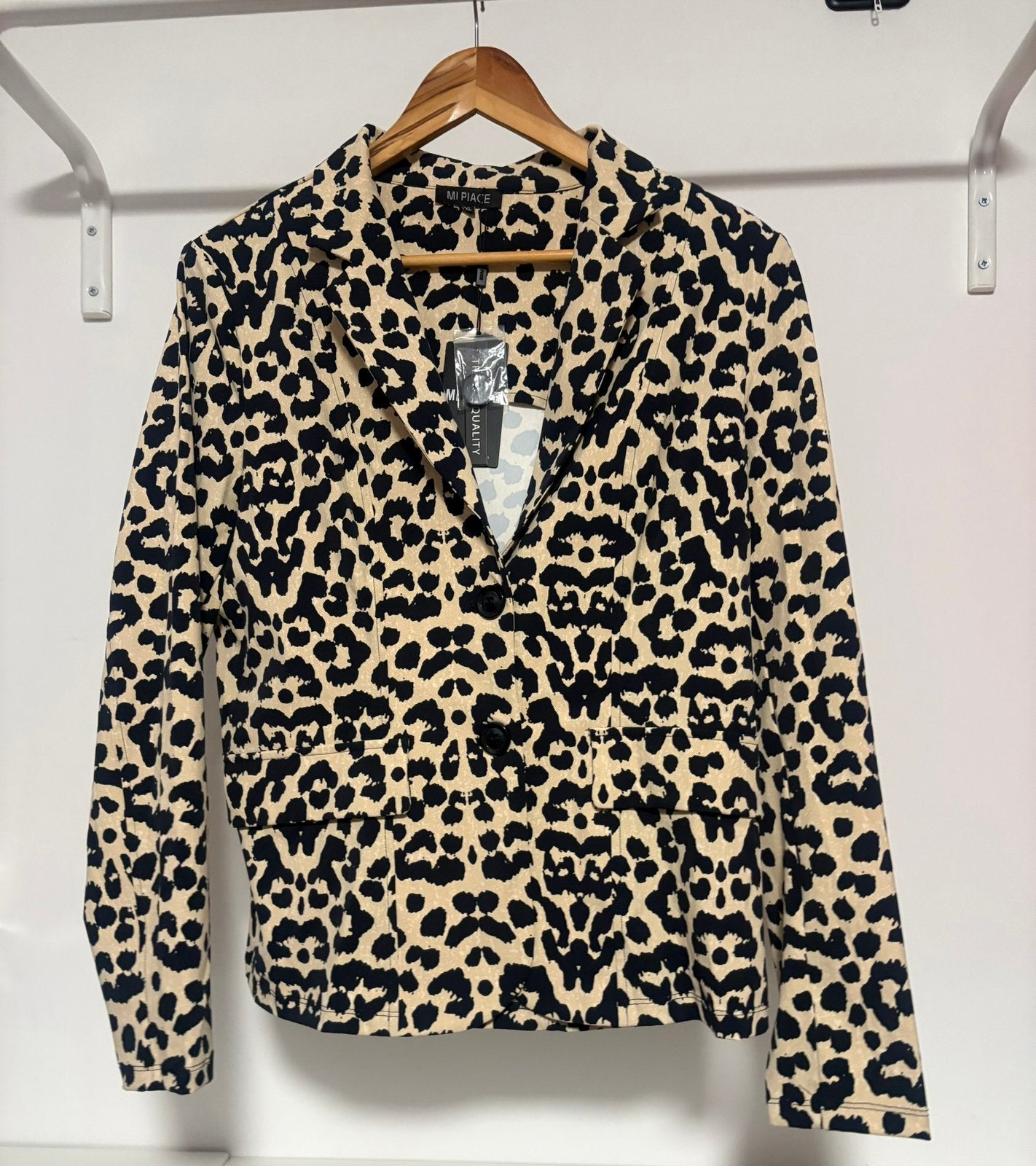 Mi Piace travelstof blazer maat XXL, Meerkleurig, Maat 46/48 (XL) of groter, Nieuw, Ophalen of Verzenden
