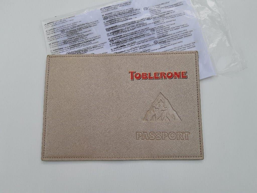 paspoort mapje ~ paspoort hoesje ~ Toblerone, Ophalen of Verzenden, Nieuw