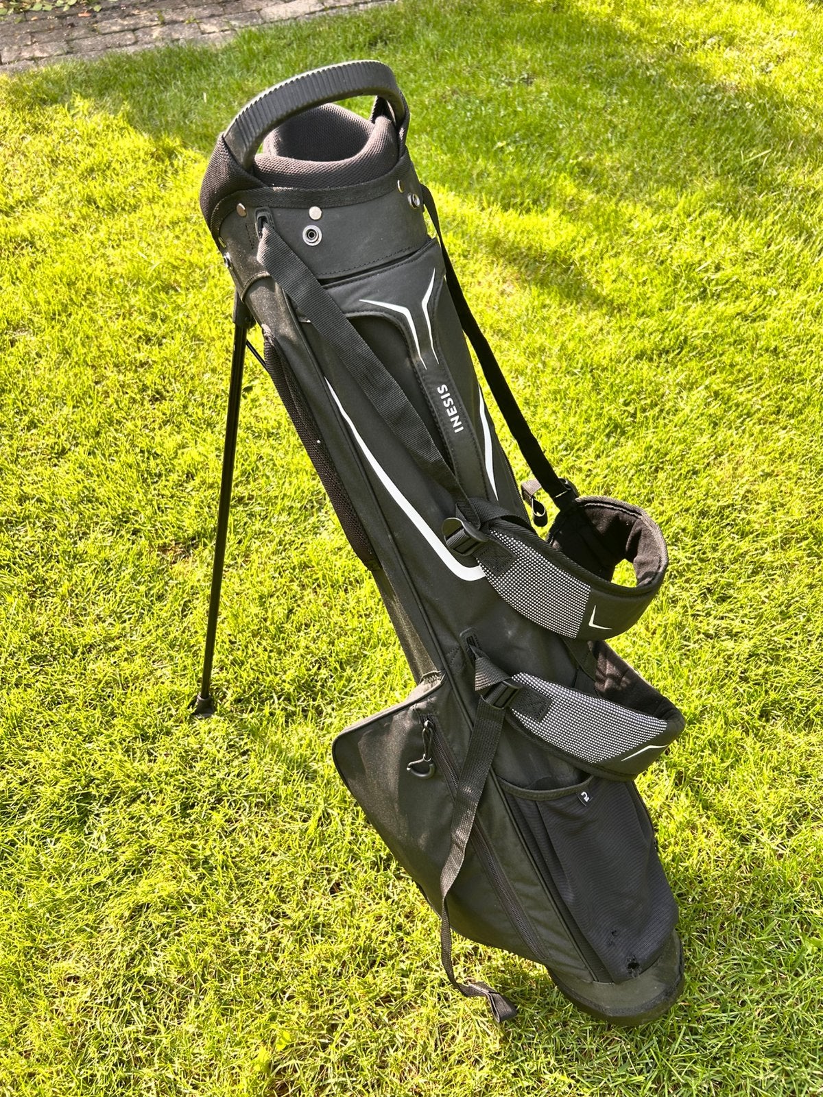 Inesis (Decathlon) golftas / standbag, Ophalen, Gebruikt, Tas