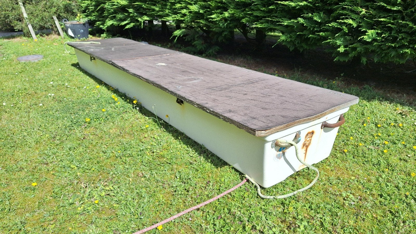 Zeilkist voor catamaran 280cm lang, Ophalen, Gebruikt