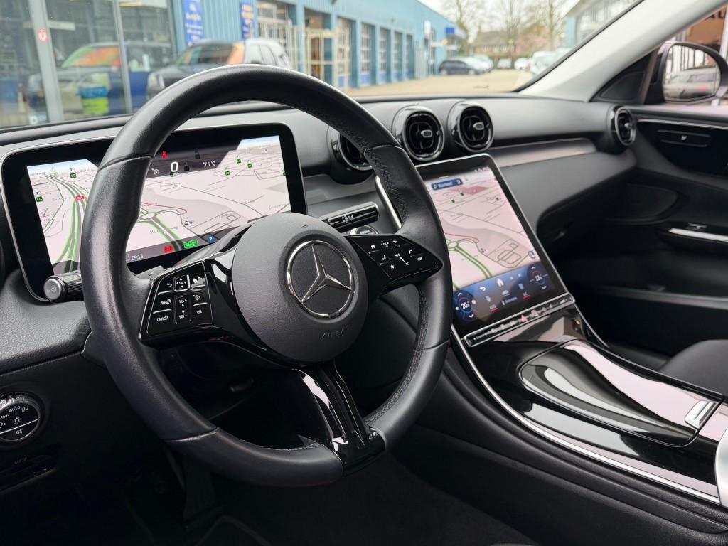 Mercedes-benz C-KLASSE 300 E LUX. LINE PHEV AUTOMAAT AIRCO-E, Auto's, Automaat, Gebruikt, 4 cilinders, 167 km/l