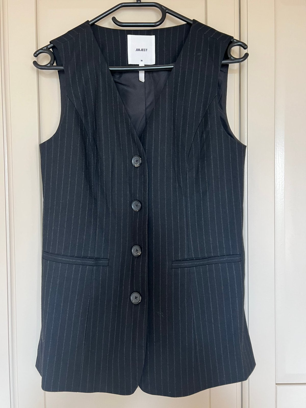 Object gilet, Ophalen of Verzenden, Zo goed als nieuw, Maat 38/40 (M), Zwart