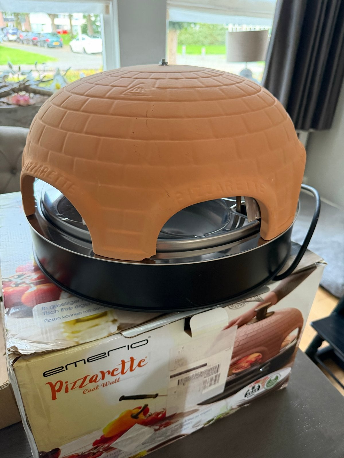 Emerio Pizzarette Cool Wall - Pizzaoven voor thuis, Ophalen, Zo goed als nieuw, Overige merken, Pizzaoven