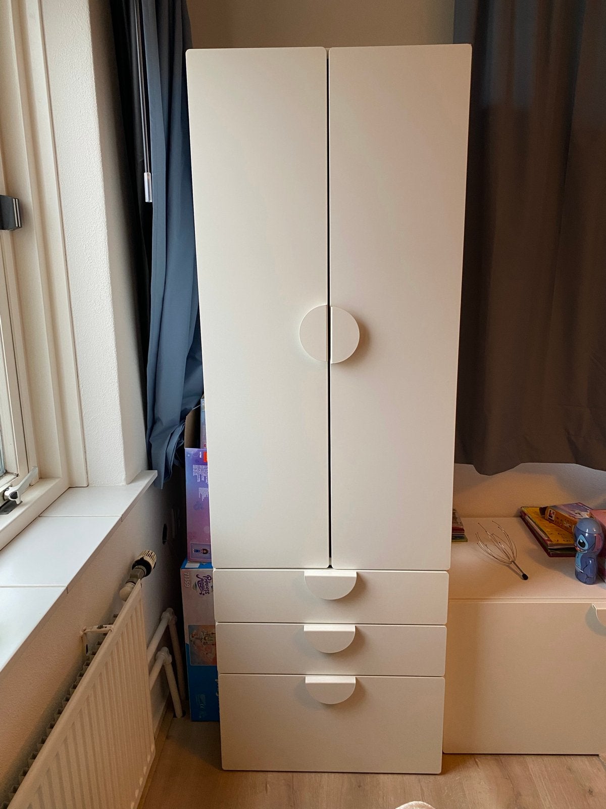 IKEA Stuva Kinder Kledingkast met Lades - Wit, Kinderen en Baby's, Kinderkamer | Commodes en Kasten, Ophalen, Gebruikt, 105 cm of meer