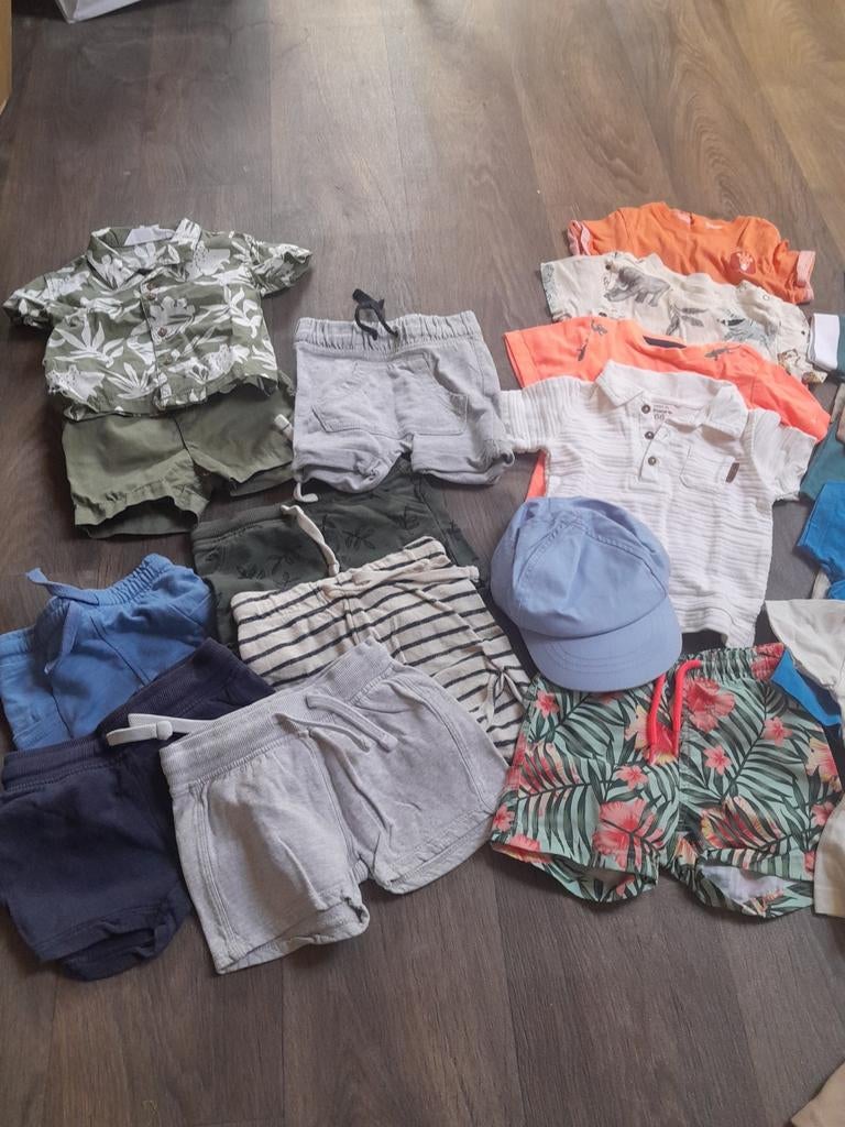 Volle mand zomerkleding jongens maat 62-68, Ophalen of Verzenden, Zo goed als nieuw, Prenatal, Jongetje