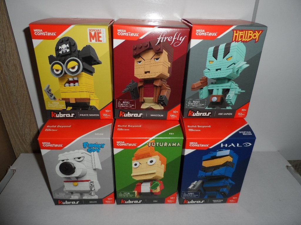 Mega Bloks - Kubros serie 4 compleet - bouwstenen *Nieuw*, Kinderen en Baby's, Ophalen of Verzenden, Nieuw, Megabloks