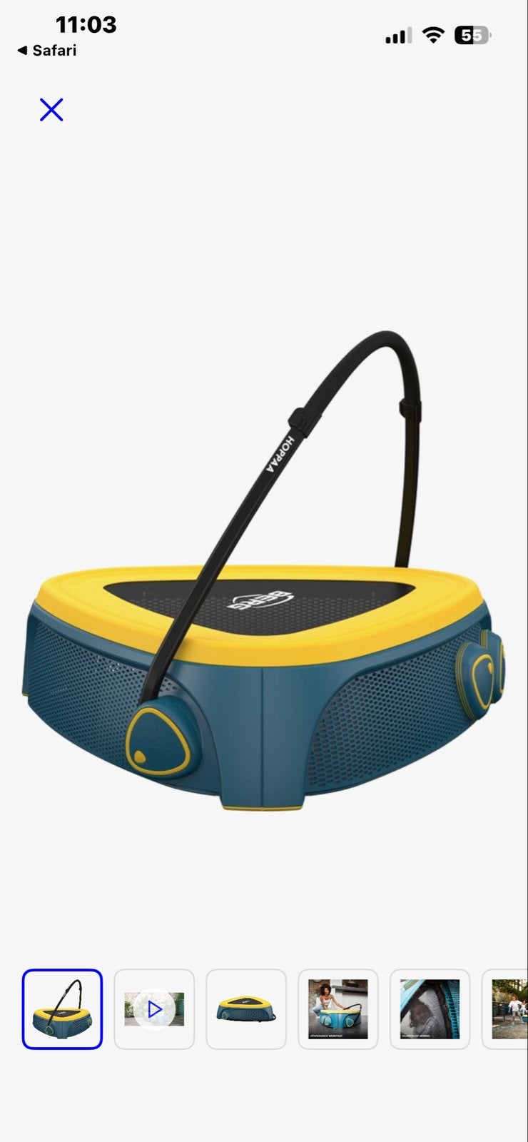 Hoppaa Trampoline - Plezier voor 1-4 jaar, Ophalen, Gebruikt