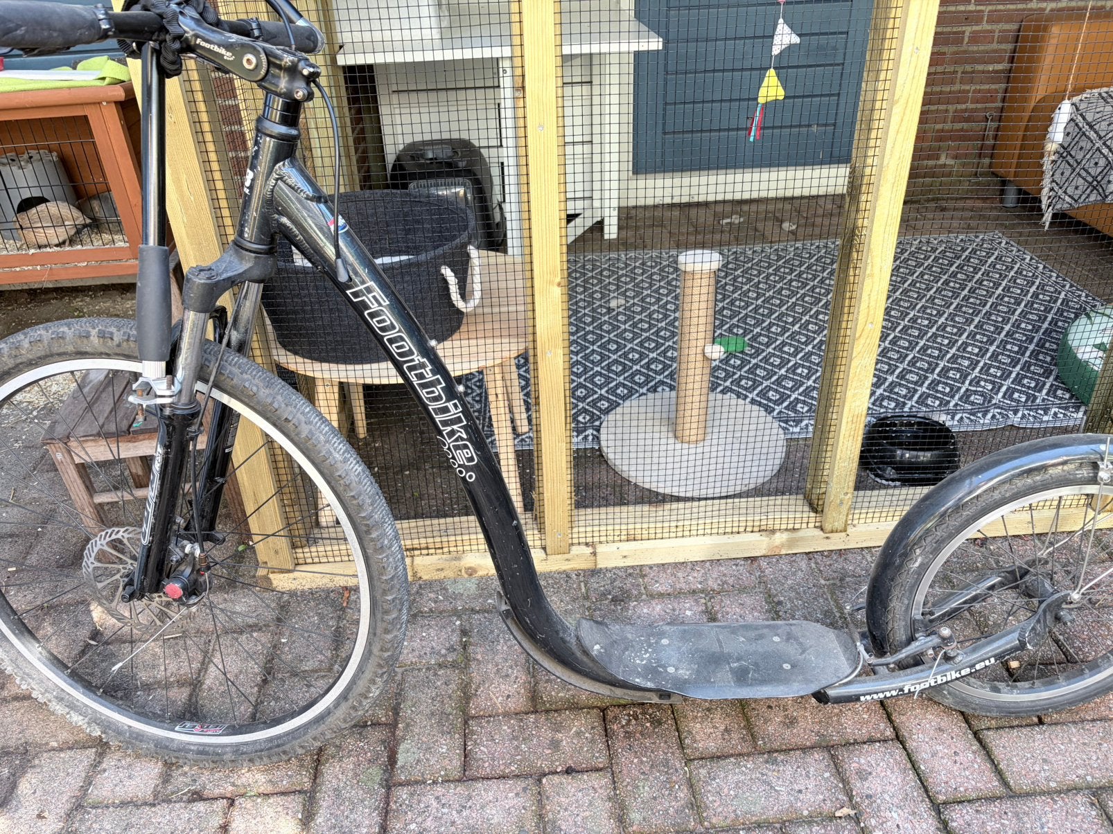 Footbike step, Ophalen, Gebruikt, Gewone step