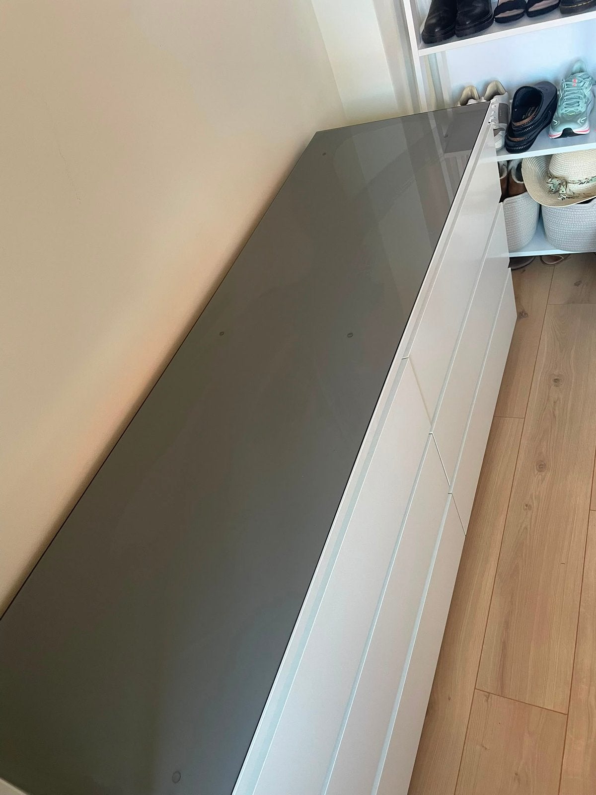 Glasplaat voor Ikea malm kast, Ophalen, Zo goed als nieuw