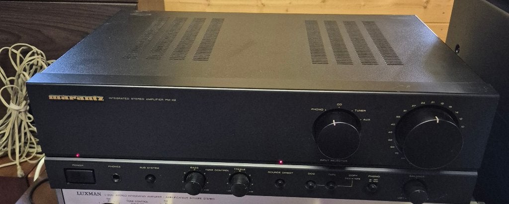Marantz PM42, Audio, Tv en Foto, Ophalen, Gebruikt, Minder dan 60 watt, Marantz
