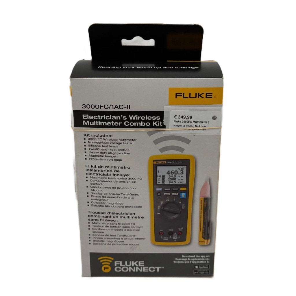 Fluke 3000FC Multimeter | Nieuw in doos | Met bon, Dordrecht@usedproducts.nl, Nieuw, Ophalen of Verzenden, Used products dordrecht