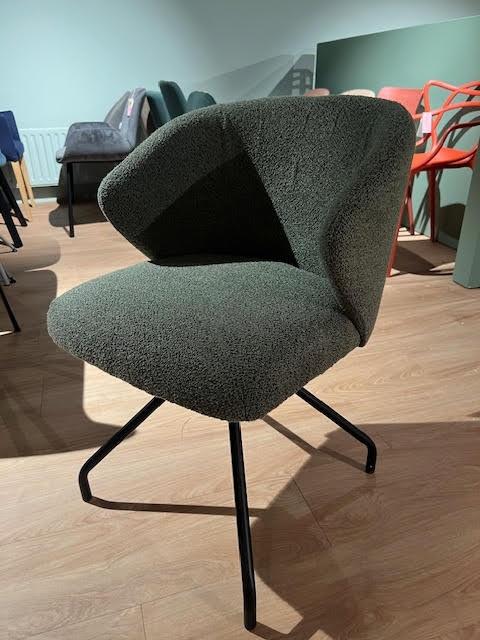 Groene stoel, Ophalen, Gebruikt, Overige kleuren, Stof