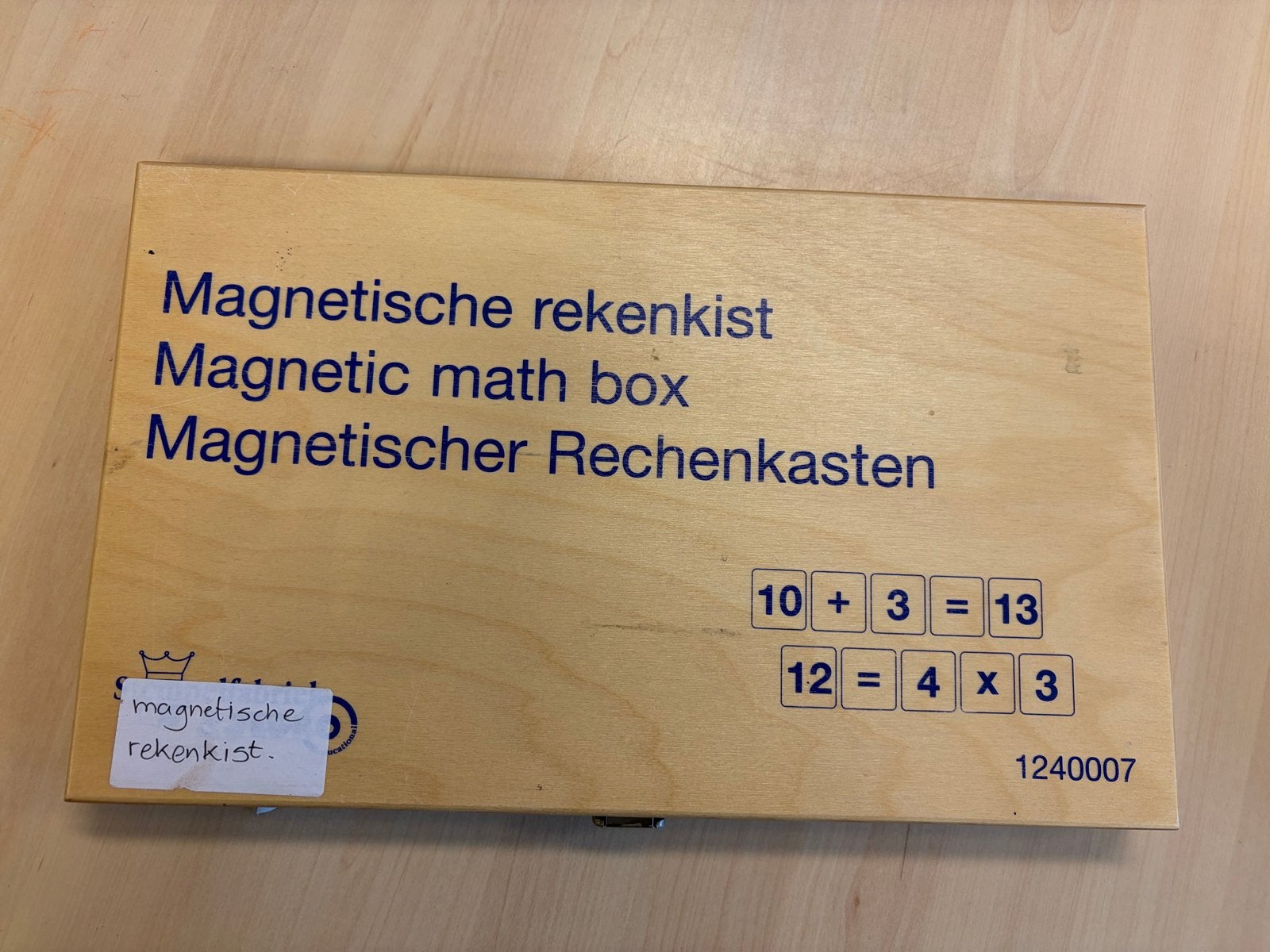 Magnetische rekenkist - Educatief speelgoed, Ophalen, Gebruikt, Rekenen