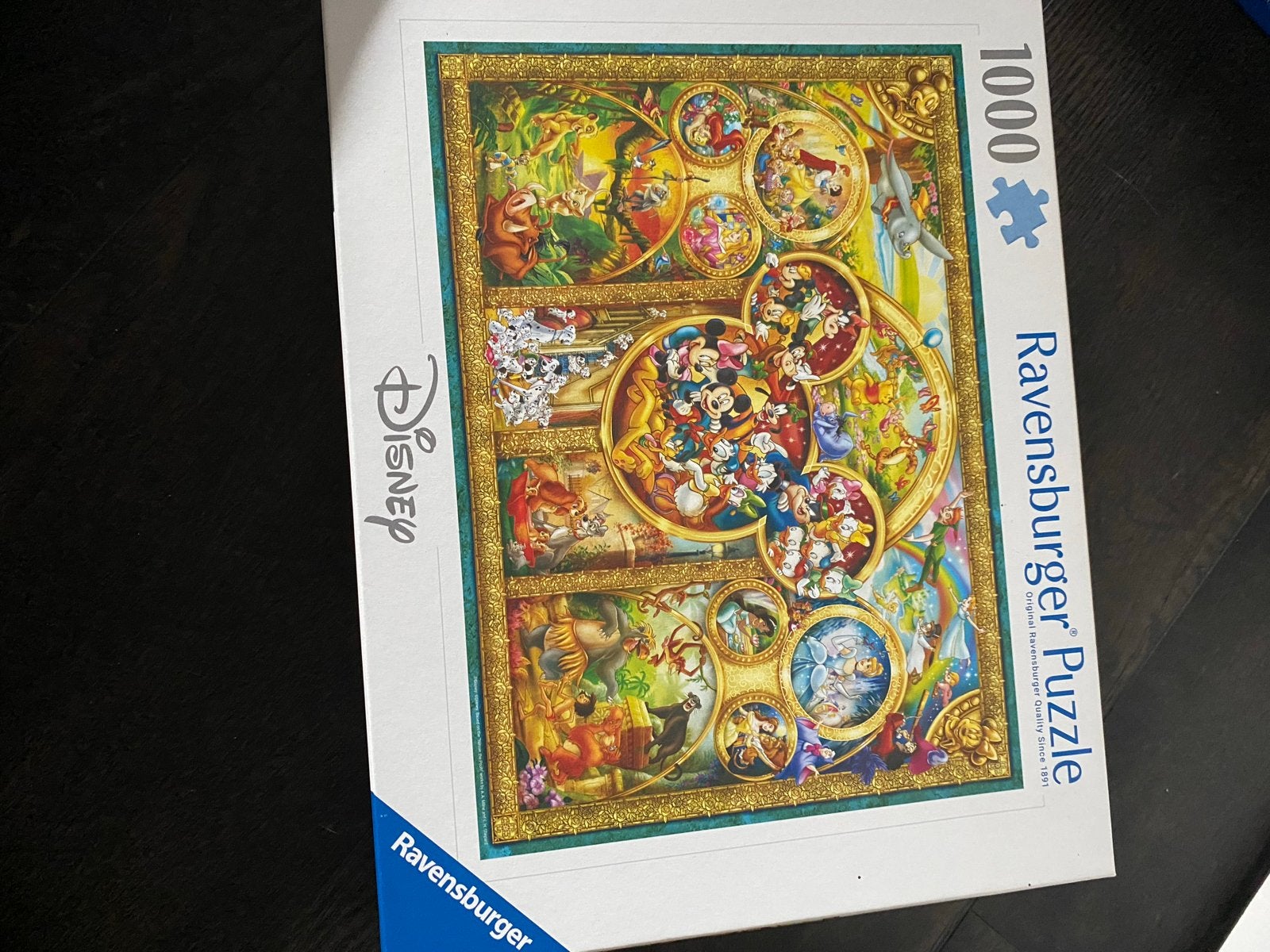 Ravensburger Disney Legpuzzel 1000 stukjes, Ophalen of Verzenden, 500 t/m 1500 stukjes, Zo goed als nieuw, Legpuzzel