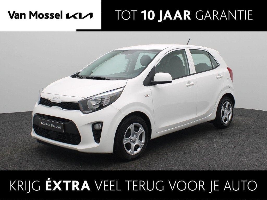 Kia Picanto 1.0 DPi ComfortLine | Automaat | Bleutooth | Air, Auto's, Kia, Gebruikt, 4 stoelen, Wit, Origineel Nederlands