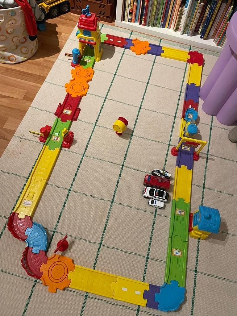 Vtech Toet Toet autobaan, Kinderen en Baby's, Speelgoed | Vtech, Ophalen, Gebruikt, 2 tot 4 jaar